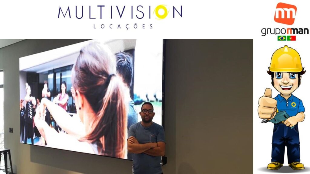 Comprar painel de LED indoor  Multivision Locações