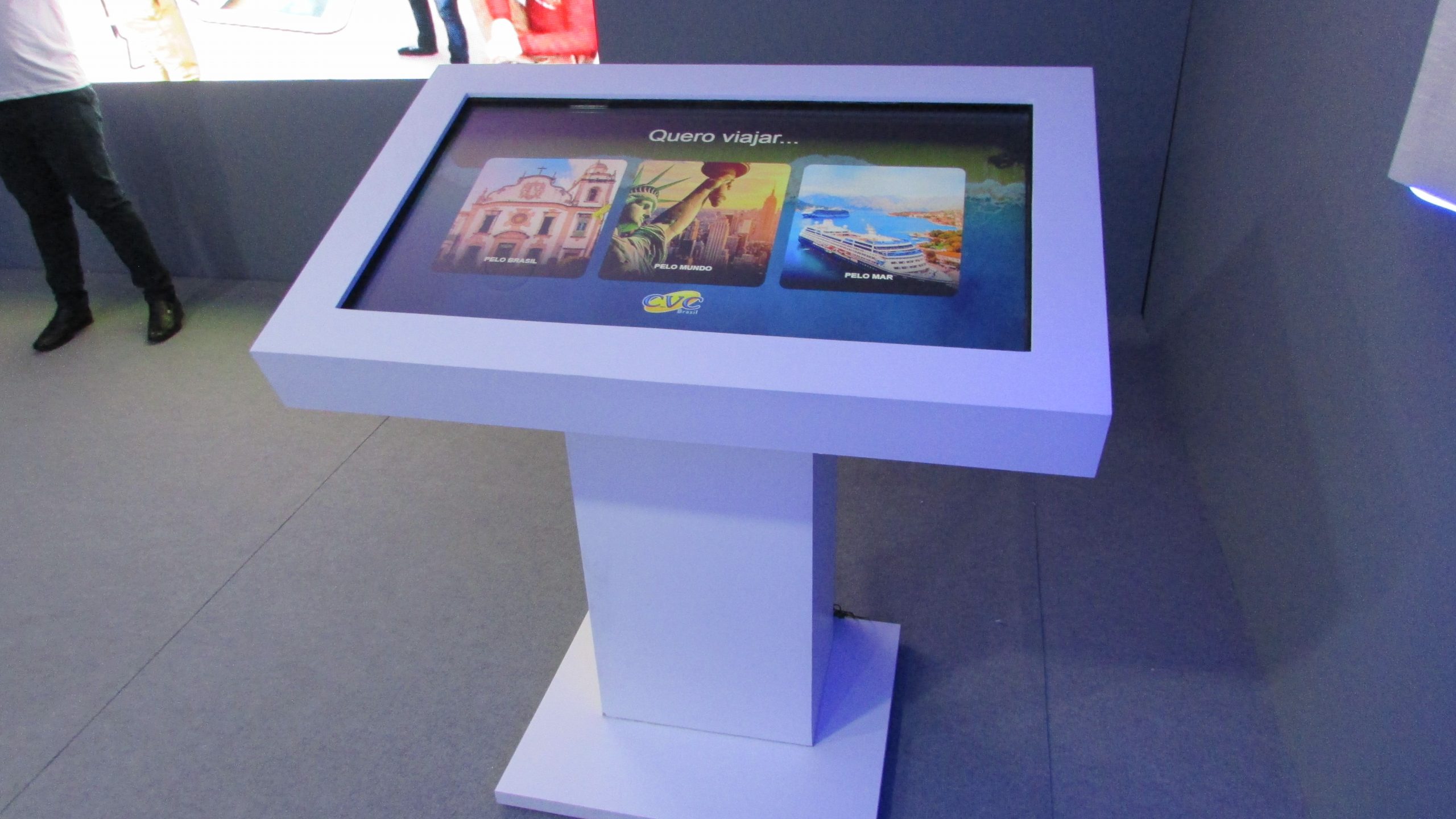 Mesa interativa com jogo - Game Interativo para evento