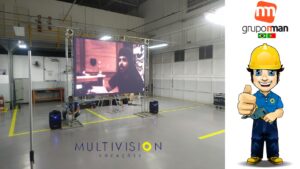 Aluguel DE  Painel De LED - Indoor/Outdoor Sonorização Profissional All Vision Locações GRUPO ALLVISION