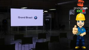  Locação Painel De LED - Indoor/Outdoor CURVO E TOUCH SCREEN