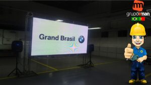  Locação Painel De LED - Indoor/Outdoor CURVO E TOUCH SCREEN